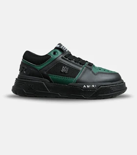 کفش کتانی مشکی سبز AMIRI MA2 Leather