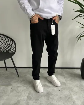 شلوار مشکی ساده استریت ZARA