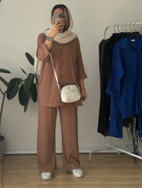 ست مانتو شلوار سلوا