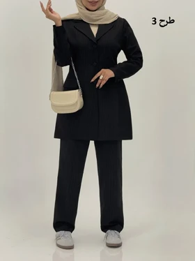 3586-ست کت شلوار اداری موناکو