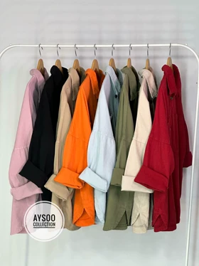 مانتو کتان کاغذی توسکا