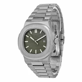 ساعت مردانه پتک فیلیپ ناتیلوس مدل Patek 7480-G استیل صفحه طوسی لوکس