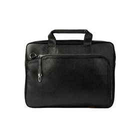 کیف اداری چرم طبیعی (طرح فلوتر - رنگ مشکی)