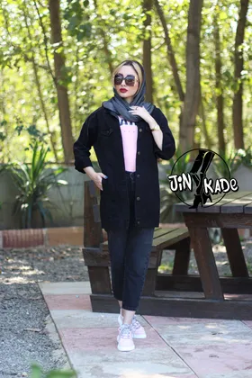 کت جین مشکی Defacto