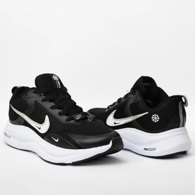 کفش کتانی نایک زوم طرح گل مشکی Nike Air Zoom Flower کد 275507