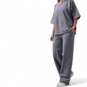 ست تیشرت و شلوار زنانه/کد:100831