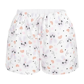 ست تیشرت آستین کوتاه و شلوارک راحتی زنانه مدل AM041