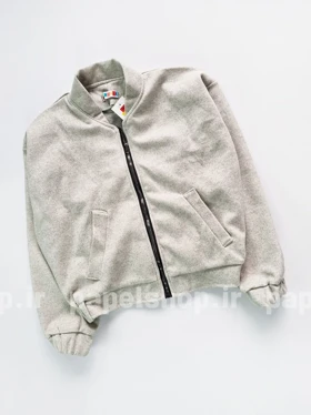 بامبر فوتر ساده جیب‌دار