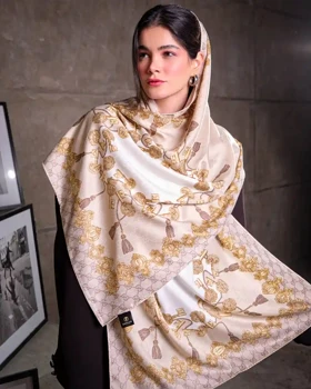 شال ابریشم ژاکارد گوچی کلید 20189