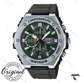 ساعت کاسیو مردانه MWA-300H-3AV اصل استیل سبز Casio-11826-G