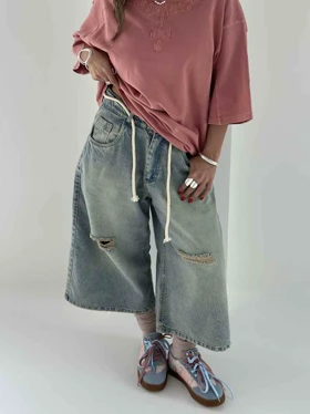 شلوار جین برمودا