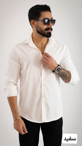 پیراهن مخملی مردانه پاک تن_کد4633