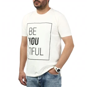 تیشرت آستین کوتاه چاپی مردانه سیزر مدل 155118149