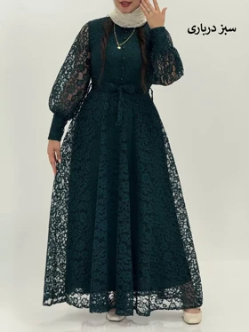 3579-پیراهن مزونی ماهرو