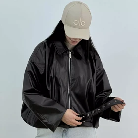 بامبر جکت چرم 1007579