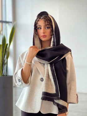 شال پاییزه وندیل (مشکی)