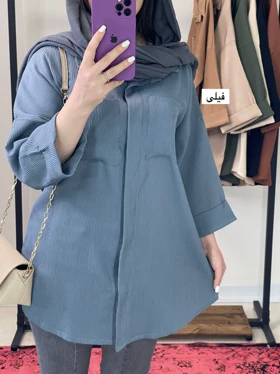 پیراهن دکمه دار یقه مردانه