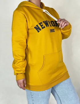 هودی رنگی نوشته دار NEW YORK آوین کد : 90025B