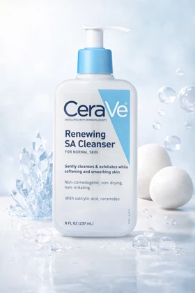 شوینده بازسازی‌کننده CeraVe Renewing SA Cleanser