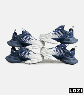 کفش کتانی مردانه و زنانه سرمه ای سفید ADIDAS performance x9000l4