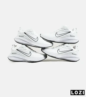 کفش کتانی مردانه و زنانه سفید نایک NIKE air zoom