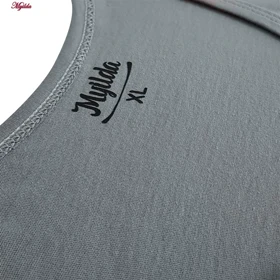 زیرپوش آستین دار مردانه ماییلدا مدل پنبه‌ای طوسی کد 4710