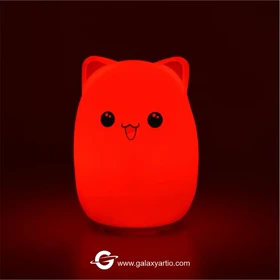 چراغ خواب سیلیکونی گربه