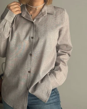 شومیز Liro (قهوه ای)