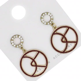 گوشواره فانتزی مدل هندسی