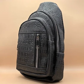 بادی بگ چرم مشکی مدل تایپی