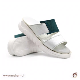 صندل لژدار تمام چرم زنانه mrc2117-02