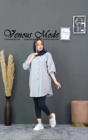 مانتو لینن ده دکمه