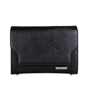 کیف دوشی چرم زنانه نلین