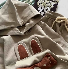 هودی شلوار بچگانه طرح خرگوش