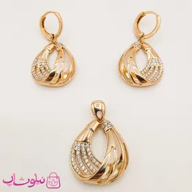 نیم ست زنانه ژوپینگ طرح طلا