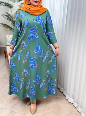 پیراهن ایتالیایی ترنج 3217