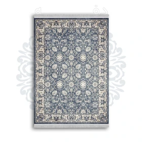 *جدید* فرشینه از جنس پارچه شانل مخمل ترک طرح فانتزی برند دفه کد 1160