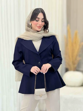 مانتو تک دکمه راحیل