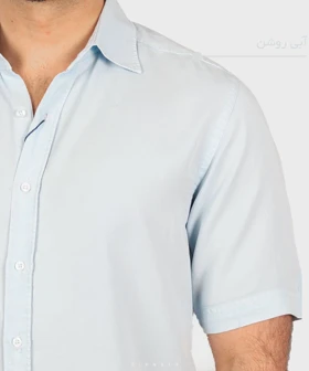پیراهن مردانه میلانو و آستین کوتاه 5405