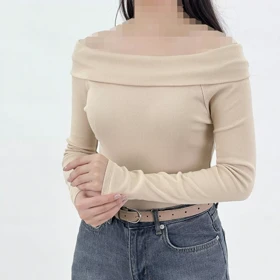 بلوز یقه قایقی 1007908