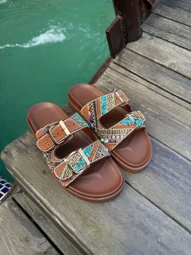 صندل زنانه مدل مینا