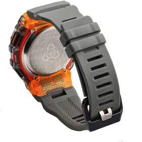 ساعت مچی اسپرت جیشاک GBD طوسی نارنجی