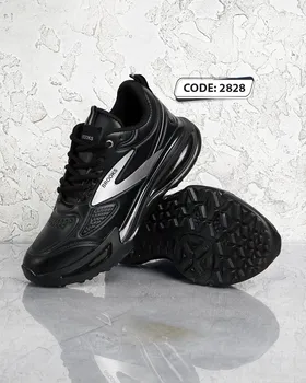 کتانی مشکی Brooks با زیره ژله ای
