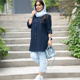 مانتو اسپرت زنانه مدل آوینا کد 1574