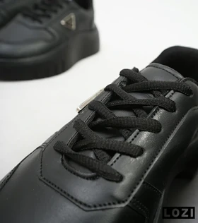 کفش کتانی کژوال مردانه مشکی Prada