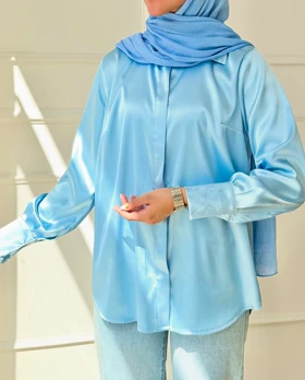 شومیز ساتن هلیا
