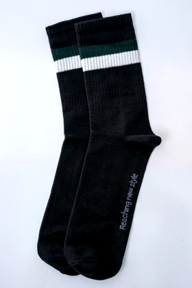 جوراب نیم ساق دو لاین مردانه