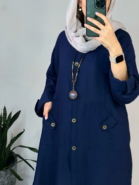 مانتو دکمه دار قاصدک