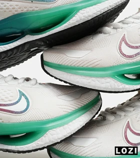 کفش کتانی زنانه سفید صابونی نایک NIKE Air Griffey Max 1