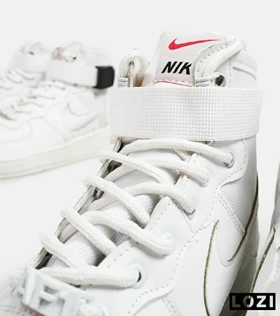 کفش کتانی ساق‌دار مردانه سفید NIKE AIRFORCE AF1